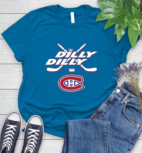NHL Montreal Canadiens Dilly Dilly Hockey Sports Women's T-Shirt 7