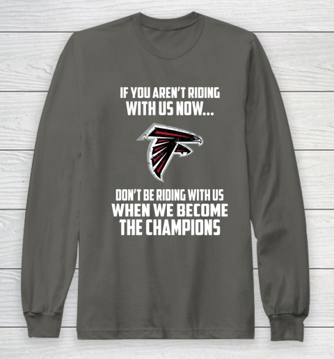 NFL Atlanta Falcons Football We Become The Champions Long Sleeve T-Shirt 5