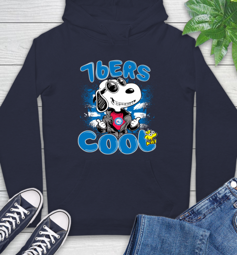 NBA Basketball Philadelphia 76ers Cool Snoopy Shirt Hoodie 3
