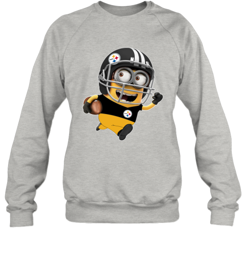 Gildan Pittsburgh Steelers Pullover Hoodie Ash 4XL