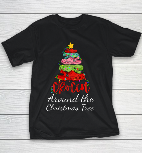 Crocin around the christmas tree Funny Xmas 2020 Gift Youth T-Shirt