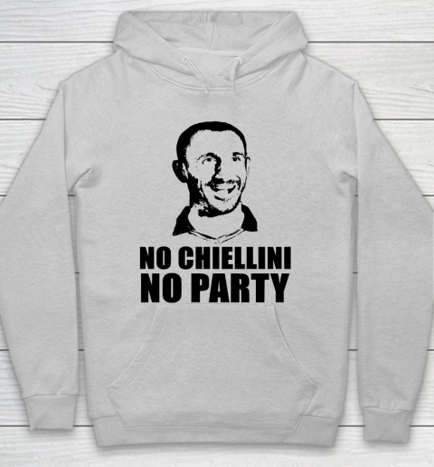 No Chiellini, No Party Italia Champion Euro Player Hoodie 4