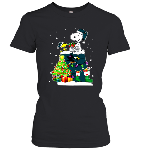 San Jose Sharks Snoopy Women T-Shirt