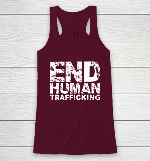End Human Trafficking Shirt Racerback Tank 2