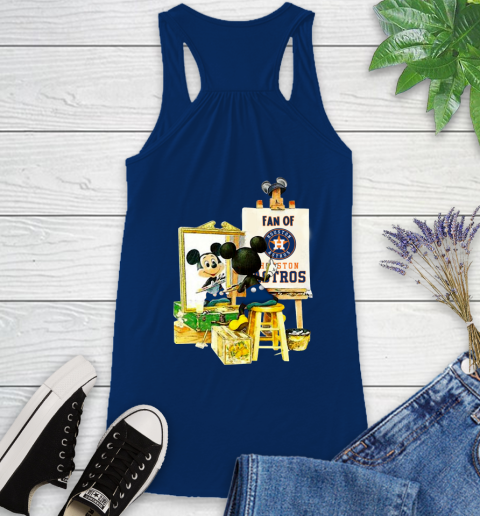MLB Baseball Houston Astros Mickey Drawing Shirt 42