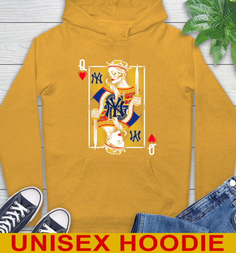 MLB Baseball New York Yankees The Queen Of Hearts Card Shirt Hoodie 2