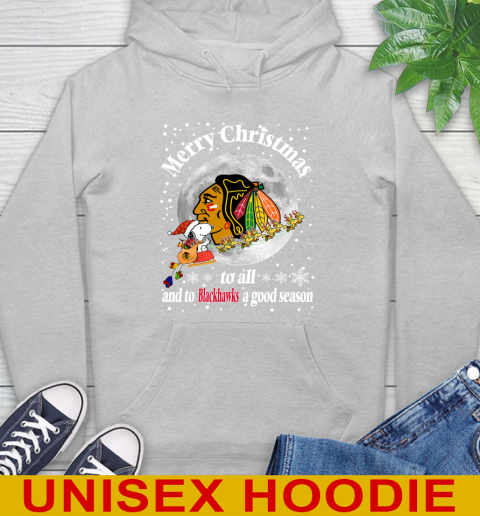 Chicago Blackhawks Merry Christmas To All And To Blackhawks A Good Season NHL Hockey Sports Hoodie 6