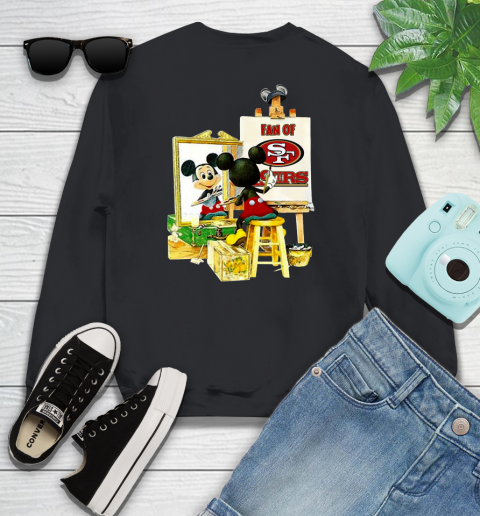 NFL Football San Francisco 49ers Mickey Drawing Shirt 106