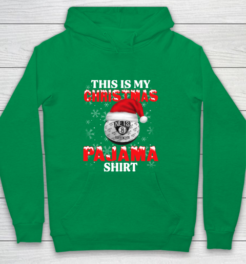 Brooklyn Nets This Is My Christmas Pajama Shirt NBA Youth Hoodie 4