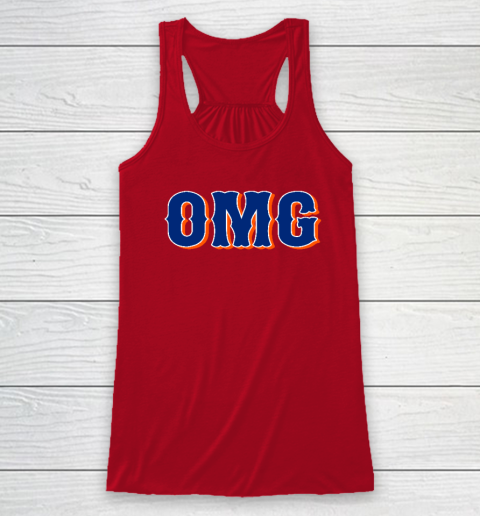 Funny Says OMG New York Racerback Tank 3