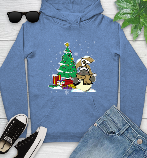 Vegas Golden Knights NHL Hockey Cute Tonari No Totoro Christmas Sports Youth Hoodie 13