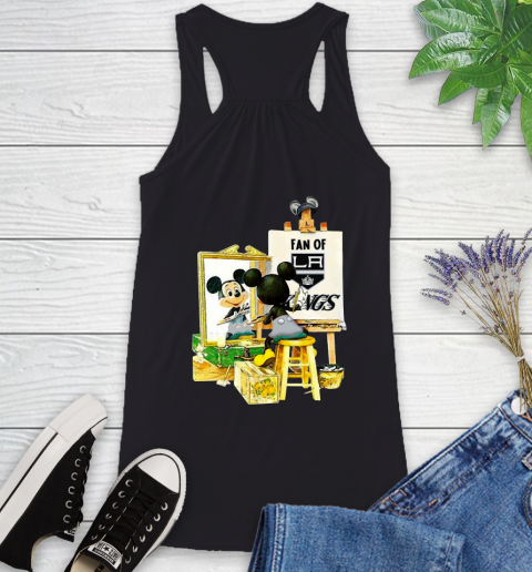 NHL Hockey Los Angeles Kings Mickey Drawing Shirt 37