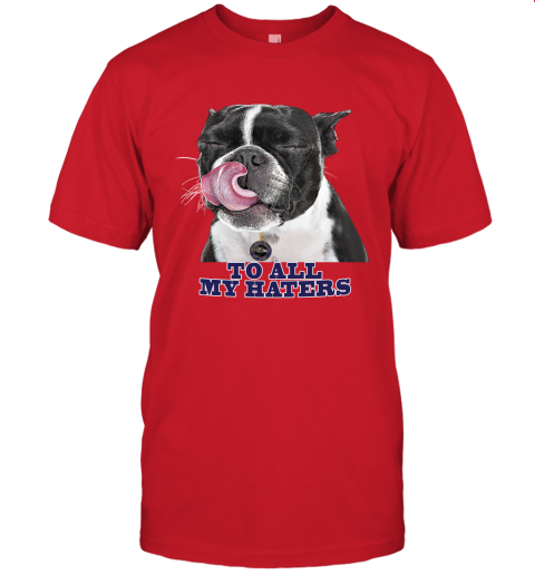 Baltimore Ravens To All My Haters Dog Licking Unisex Jersey Tee
