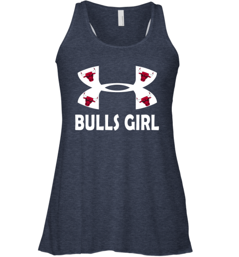 NBA Chicago Bulls Girl Under Armour Basketball Sports wopEG7Nx1uO flowy tank 32 95 151514 front heather navy