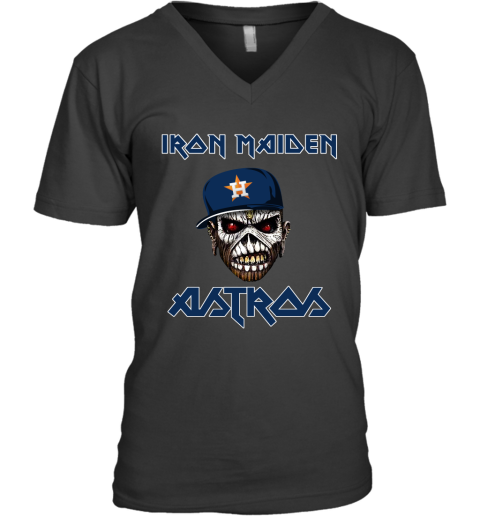 MLB Houston Astros Iron Maiden Rock Band Music Baseball Sports - Rookbrand