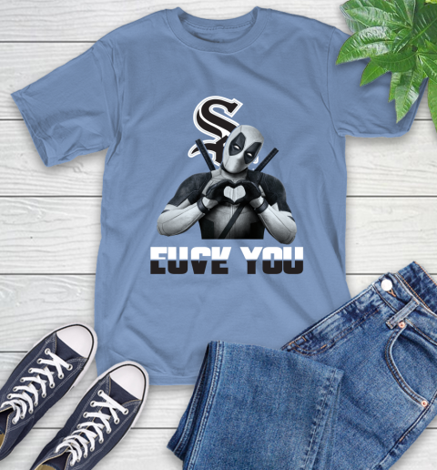 MLB Chicago White Sox Deadpool Love You Fuck You Baseball Sports T-Shirt 12