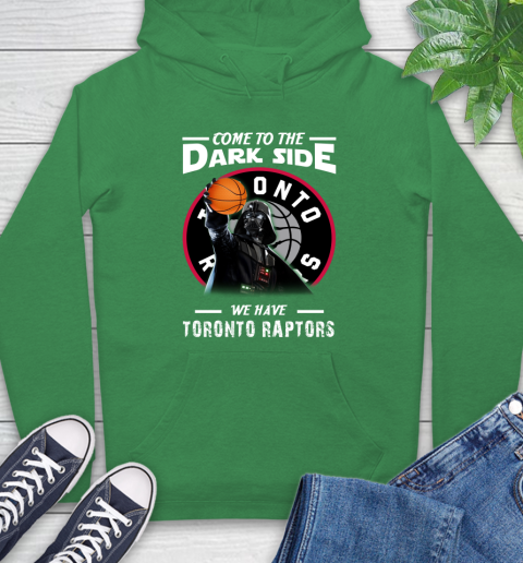 NBA Come To The Dark Side We Have Toronto Raptors Star Wars Darth Vader Basketball Hoodie 8