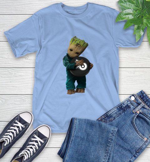 NHL Groot Guardians Of The Galaxy Hockey Sports Philadelphia Flyers T-Shirt 11