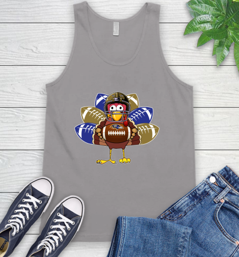 Baltimore Ravens Turkey Thanksgiving Day Tank Top 4