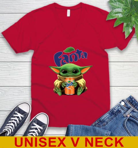 Star Wars Baby Yoda Hugs Fanta Soft Drink Shirt 55