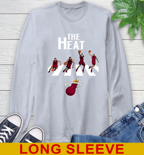 NBA Basketball Miami Heat The Beatles Rock Band Shirt Long Sleeve T-Shirt 7 NBA Basketball Miami Heat The Beatles Rock Band Shirt Long Sleeve T-Shirt - Image 7