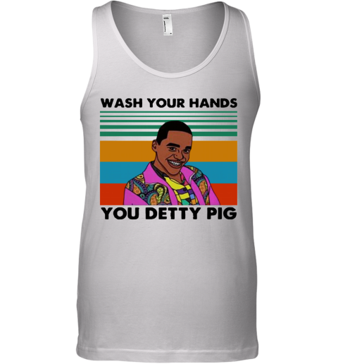 Eric Effiong Wash Your Hands You Detty Pig Vintage Tank Top