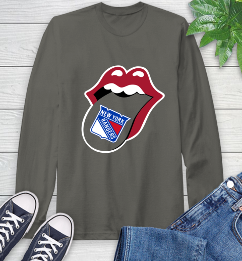 New York Rangers NHL Hockey Lips I Root For My Team Adoring Fan 65
