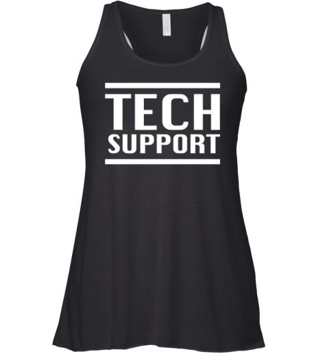 Elon Musk Tech Support Racerback Tank