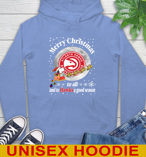 Atlanta Hawks Merry Christmas To All And To Hawks A Good Season NBA Basketball Sports Hoodie 11