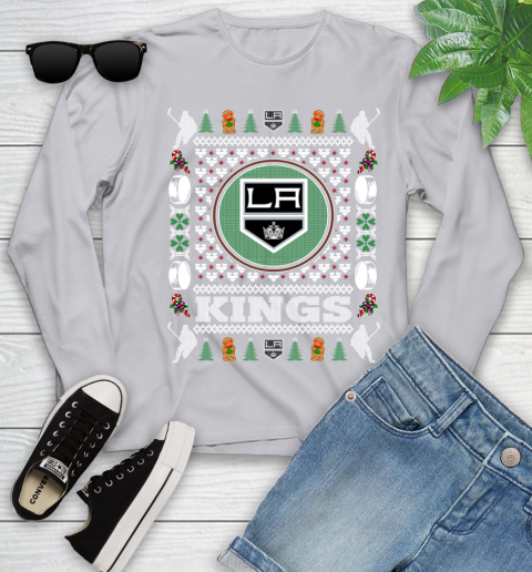Los Angeles Kings Merry Christmas NHL Hockey Loyal Fan Ugly Shirt 128