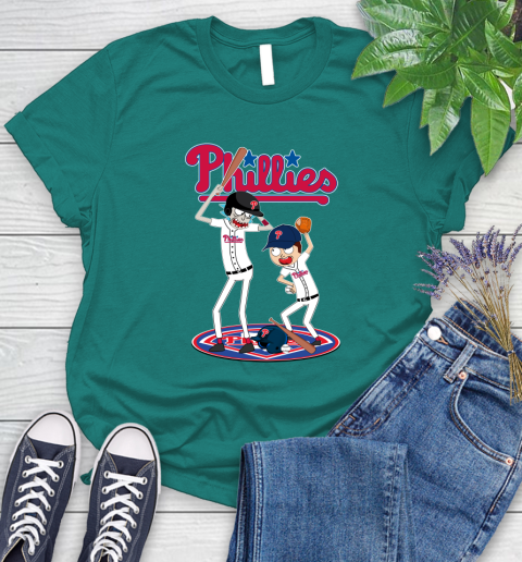 MLB Philadelphia Phillies Rick And Morty Baseball 102