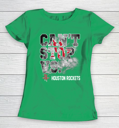 NBA Houston Rockets Basketball Can't Stop Vs Women's T-Shirt 5