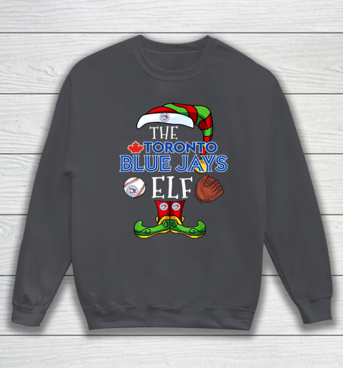 Toronto Blue Jays Christmas ELF Funny MLB Sweatshirt 4