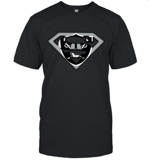 We Are Undefeatable The Oakland Raiders x Superman NFL Unisex Jersey Tee