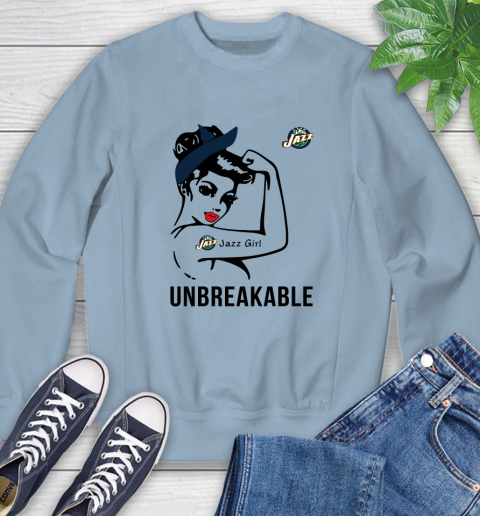 NBA Utah Jazz Girl Unbreakable Basketball Sports Sweatshirt 5