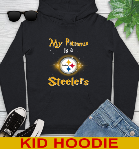NFL Football Harry Potter My Patronus Is A Pittsburgh Steelers Youth Hoodie