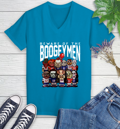 Boogeymen Patriots Women's V-Neck T-Shirt 7
