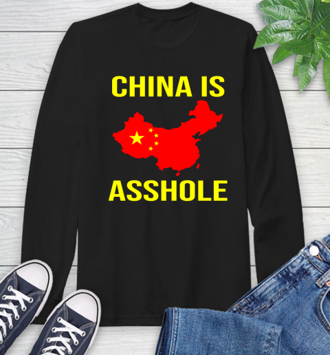 China is asshole shirt 58
