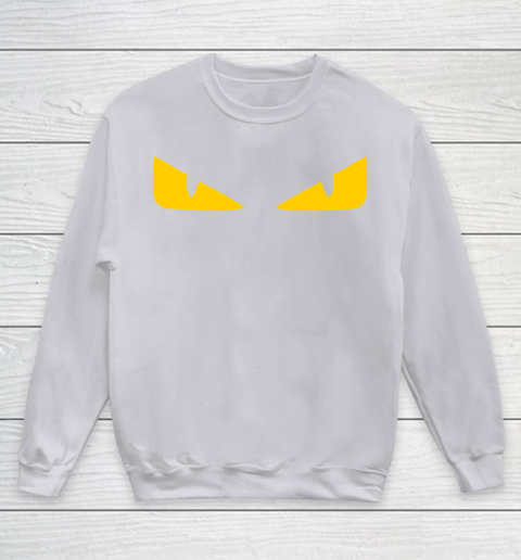 Fendi Eyes Youth Sweatshirt Tee For Sports