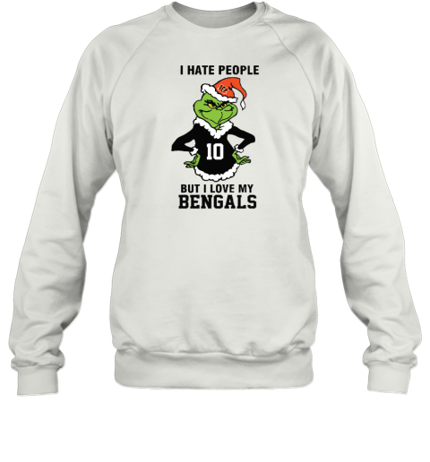I Hate People But I Love My Bengals Cincinnati Bengals NFL Teams Sweatshirt