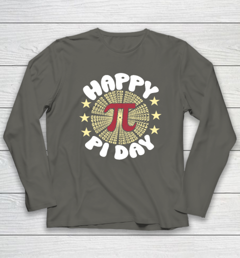 Happy Pi Day Funny Pi Mathematic Math for Teachers Long Sleeve T-Shirt 4