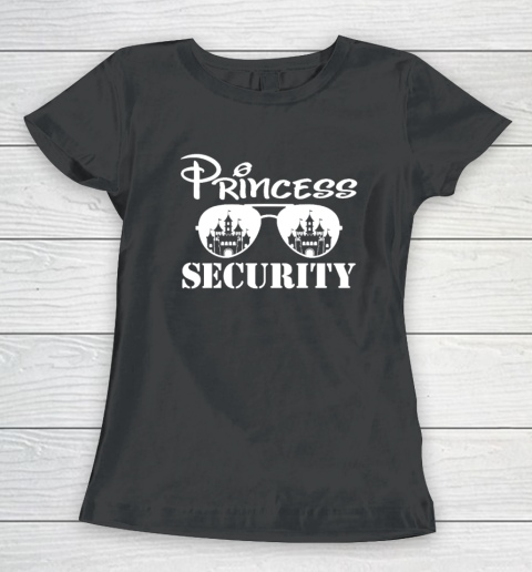 Princess Security Team Dad Mom Birthday Party Family Trip Women's T-Shirt