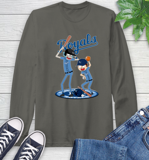 MLB Kansas City Royals Rick And Morty Baseball 65