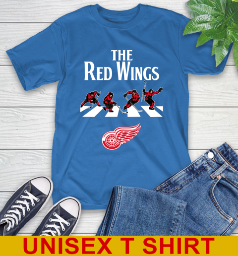 NHL Hockey Detroit Red Wings The Beatles Rock Band Shirt T-Shirt 11
