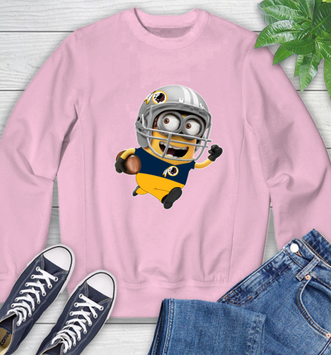 NFL Washington Redskins Minions Disney Football Sports Sweatshirt 9