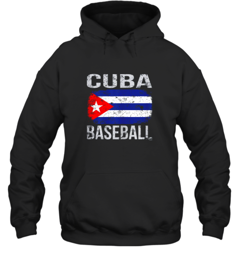 Cuba Baseball, Cuban Flag Hoodie