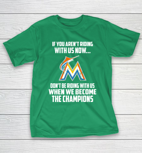 MLB Miami Marlins Baseball We Become The Champions T-Shirt 5