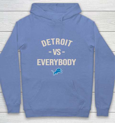 Detroit Lions Vs Everybody Youth Hoodie 8
