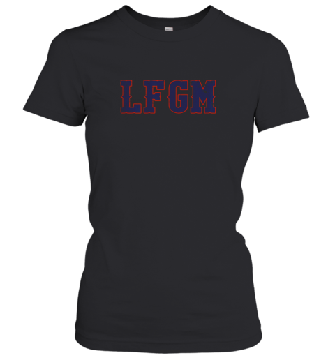 LFGM Baseball Idea Catchers Pitchers Baseball Lovers Gift Women's T-Shirt