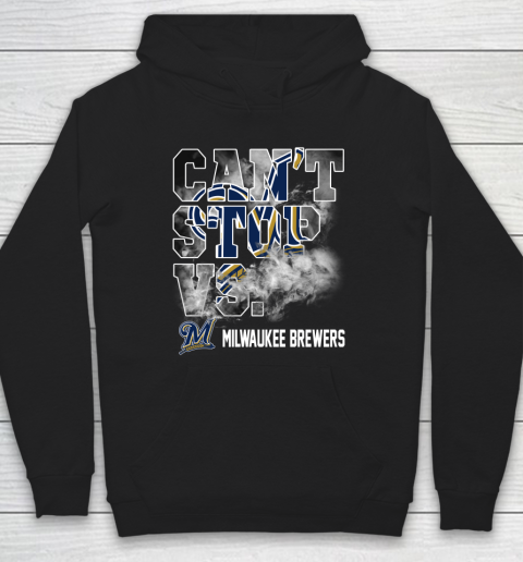 MLB Milwaukee Brewers Baseball Can't Stop Vs Brewers Hoodie